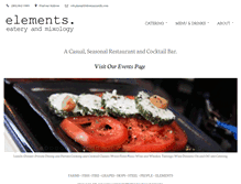 Tablet Screenshot of elements-food.com